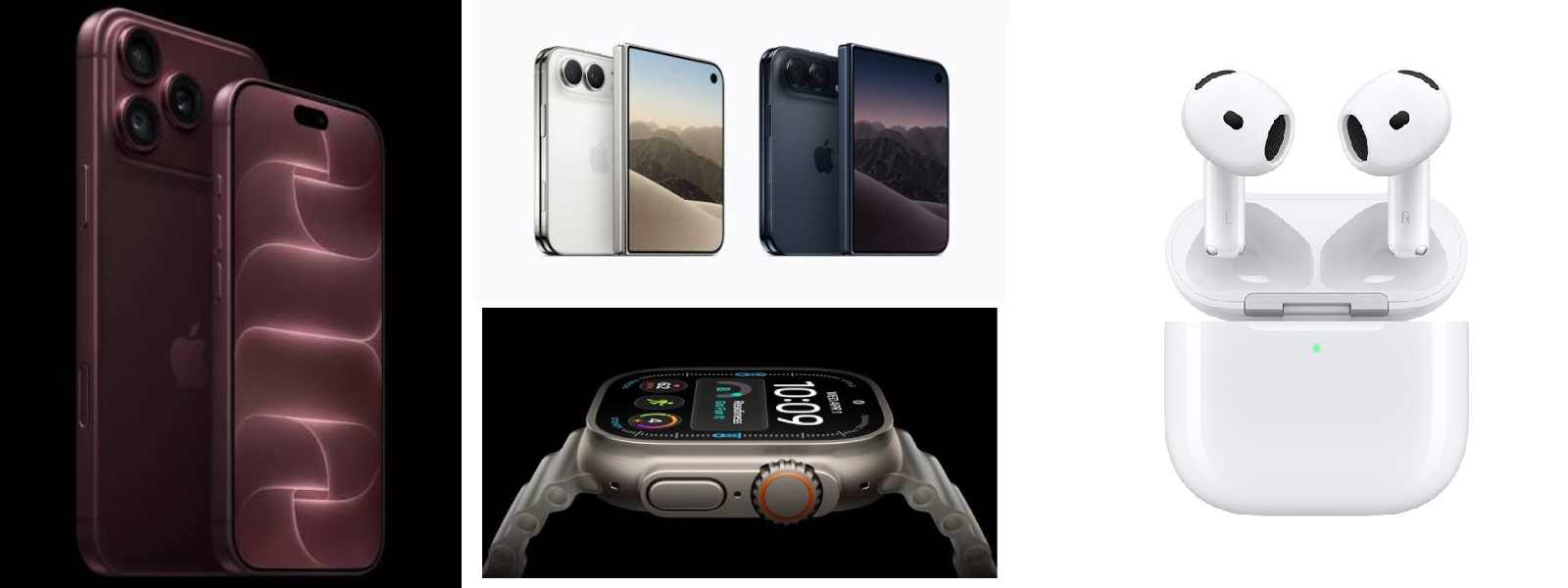 Apple Foldable iphone ඇතුළු නවතම උපාංගරැසක් එළිදකි
